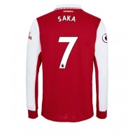 Arsenal Bukayo Saka #7 Fotballklær Hjemmedrakt 2022-23 Langermet